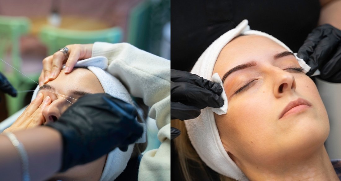 épilation au fil sourcils Neuchâtel